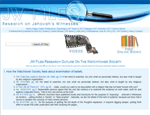 Tablet Screenshot of jwfiles.com